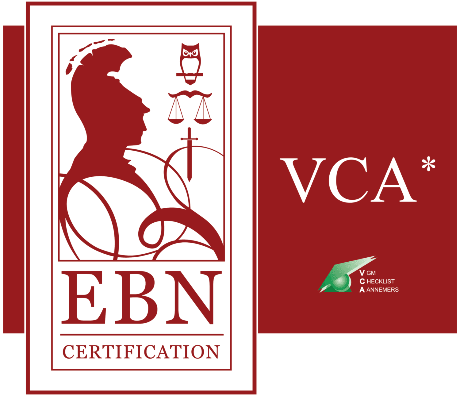 EBN Certification VCA*
