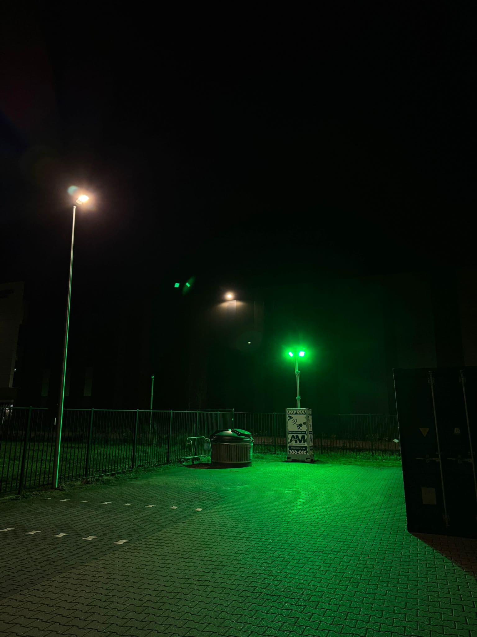 Cameramast beveiliging